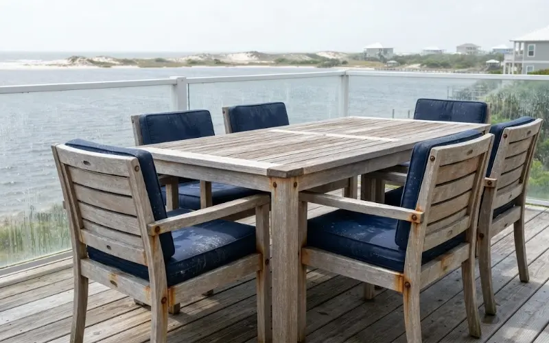 Why Pensacola Salt-Air and High Humidity Destroy Standard Furniture